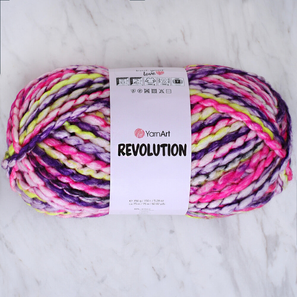Yarnart REVOLUTION Ebruli El Örgü İpi - 1605